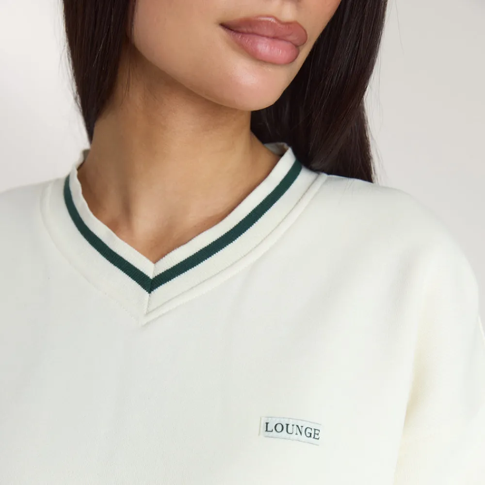 Outlet Lounge Living V-Neck Pullover - Hoodies Und Sweatshirts
