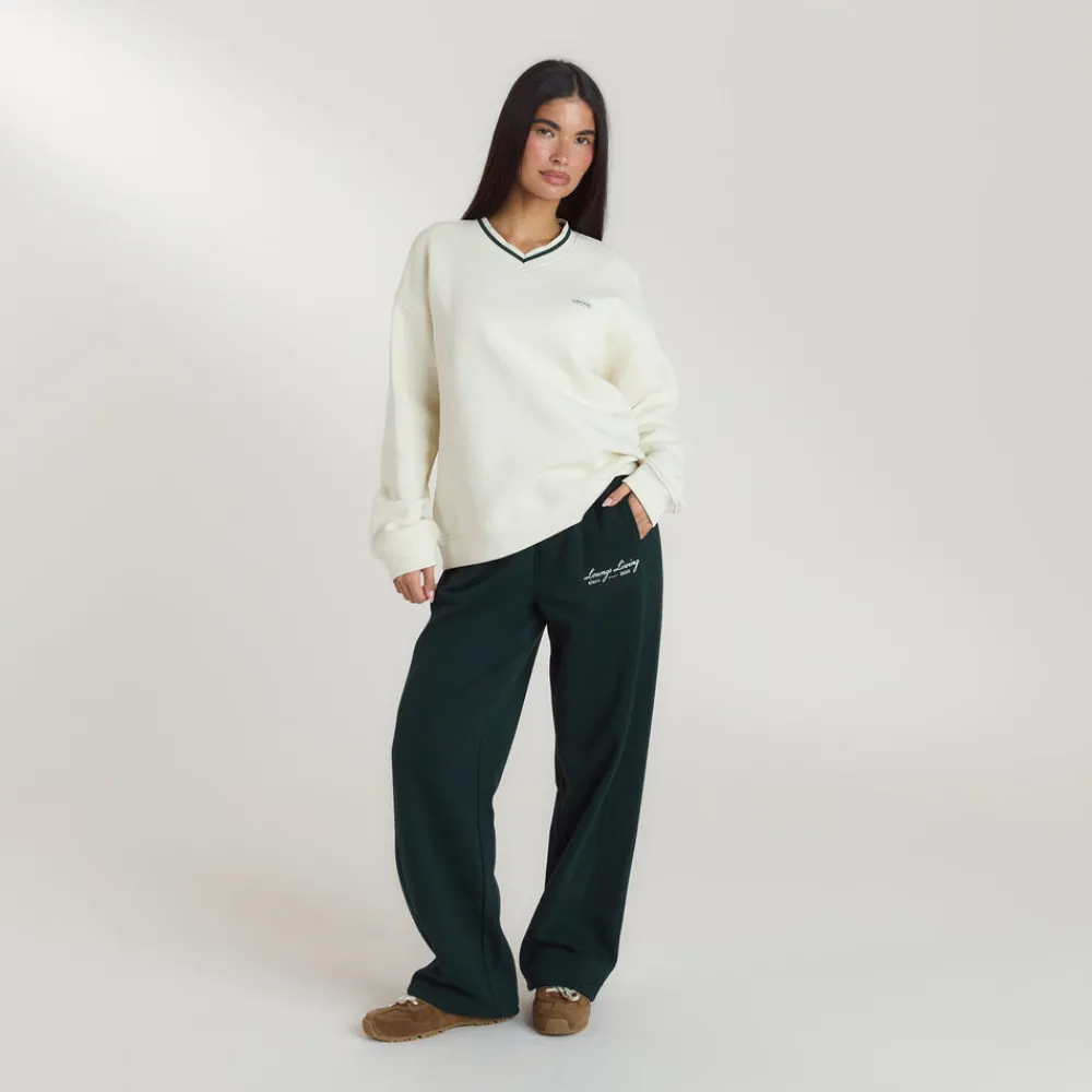 Outlet Lounge Living V-Neck Pullover - Hoodies Und Sweatshirts