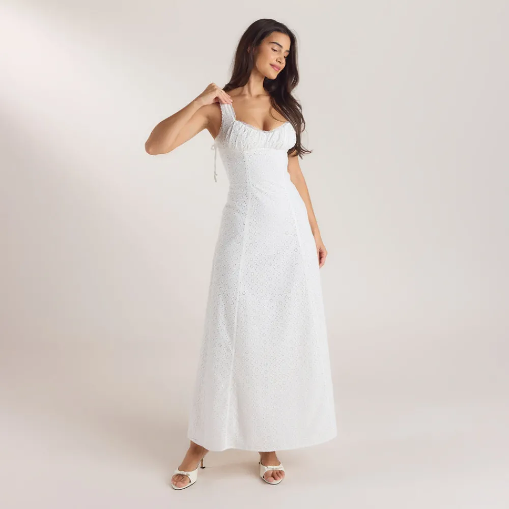 Online Maxikleid mit Korsetterie - Kleider Und Röcke
