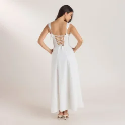 Online Maxikleid mit Korsetterie - Kleider Und Röcke