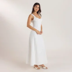 Online Maxikleid mit Korsetterie - Kleider Und Röcke