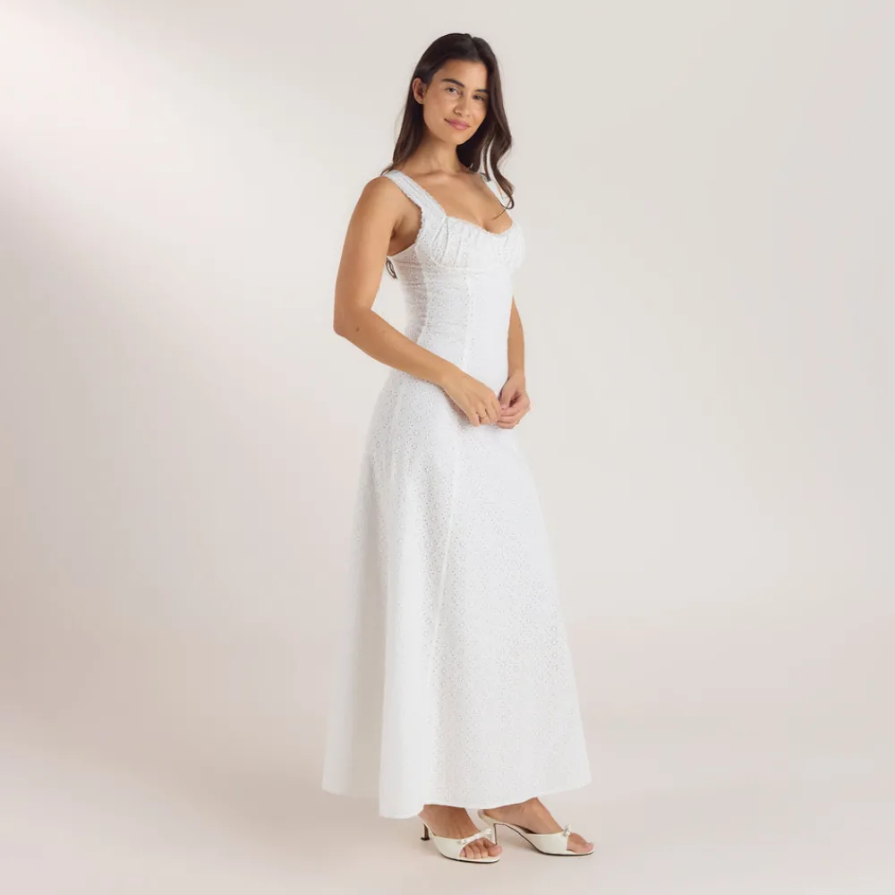 Online Maxikleid mit Korsetterie - Kleider Und Röcke