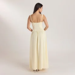 Outlet Maxikleid mit Niedriger Taille - Kleider Und Röcke
