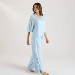 Discount Modal Pyjama-Shirt mit kurzen Ärmeln - Pyjamas Sets|Pyjama-Oberteile