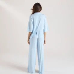 Discount Modal Pyjama-Shirt mit kurzen Ärmeln - Pyjamas Sets|Pyjama-Oberteile