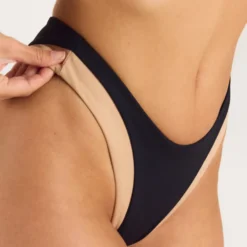 Clearance Monaco Brazilian Slip mit Hohem Bein - Bikinis