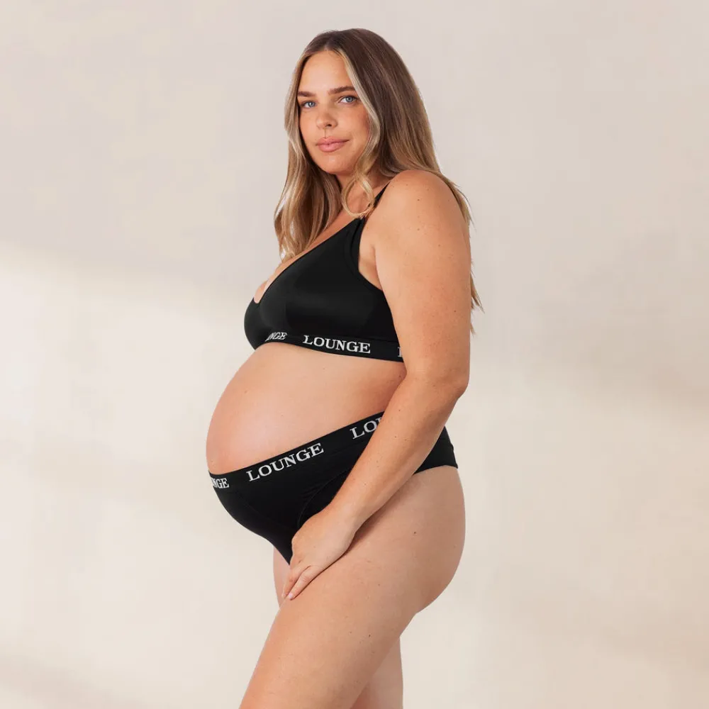 Clearance Nurture Still-BH & String/Slip Set - Ohne Bügel|Bralettes