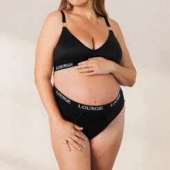 Clearance Nurture Still-BH & String/Slip Set - Ohne Bügel|Bralettes