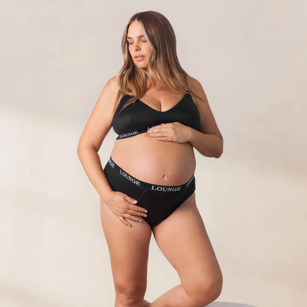 Clearance Nurture Still-BH & String/Slip Set - Ohne Bügel|Bralettes