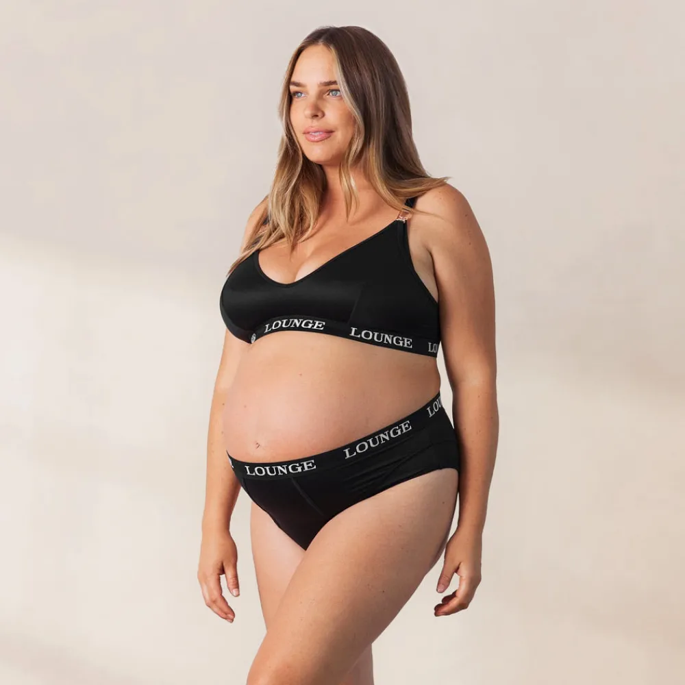 Clearance Nurture Still-BH & String/Slip Set - Ohne Bügel|Bralettes