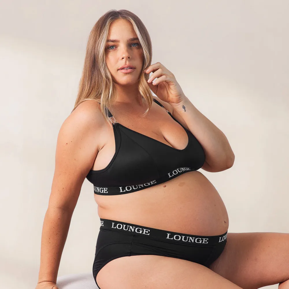 Clearance Nurture Still-BH & String/Slip Set - Ohne Bügel|Bralettes
