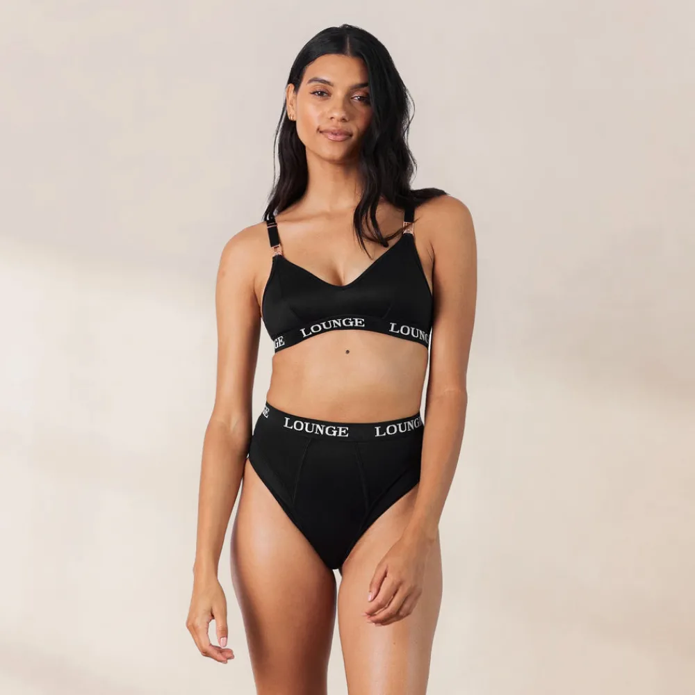 Clearance Nurture Still-BH & String/Slip Set - Ohne Bügel|Bralettes