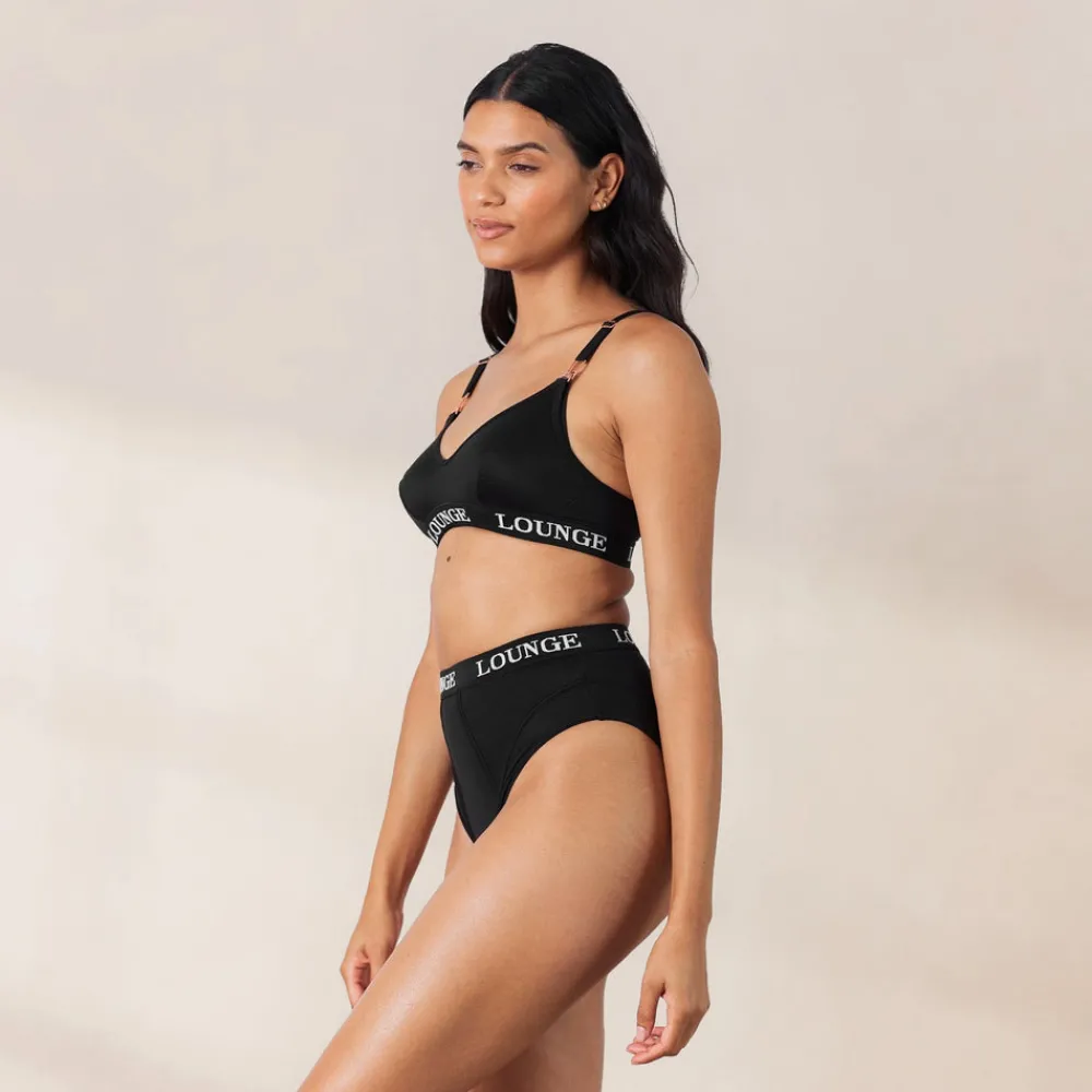 Clearance Nurture Still-BH & String/Slip Set - Ohne Bügel|Bralettes