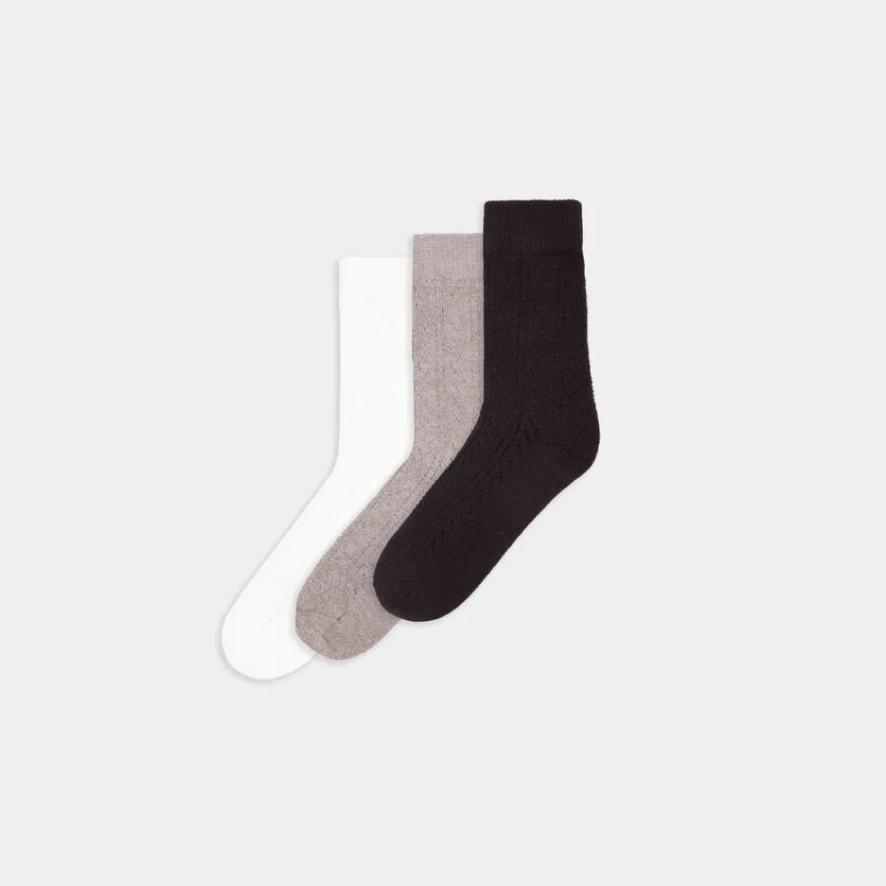 Discount Pointelle Socken (3er-Pack) - Accessoires