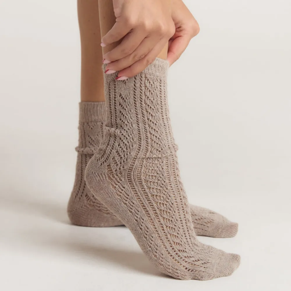 Discount Pointelle Socken (3er-Pack) - Accessoires