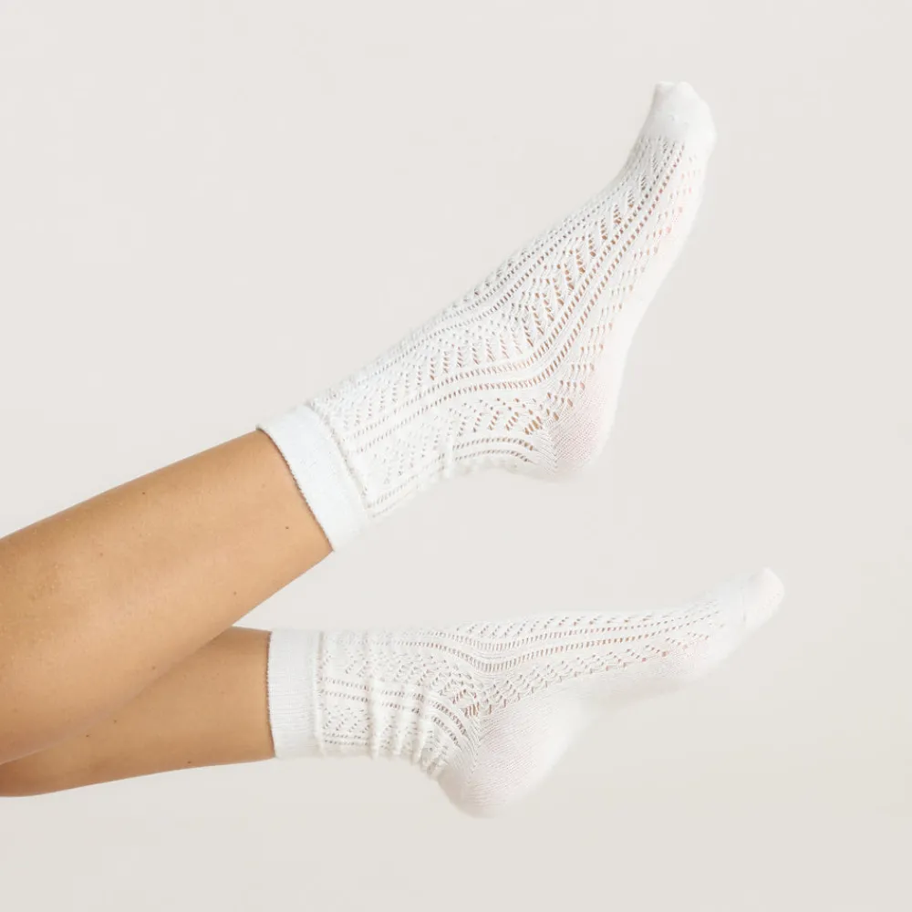 Discount Pointelle Socken (3er-Pack) - Accessoires