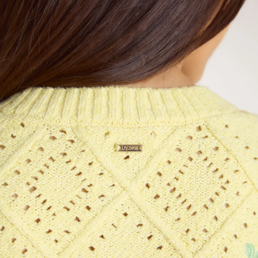 Hot Pointelle Strickjacke - Strickwaren|Pullis Und Strickjacken