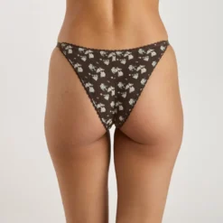 Hot Pointelle Triangle Brazilian Slip - Slips