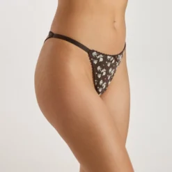 Hot Pointelle Triangle Brazilian Slip - Slips