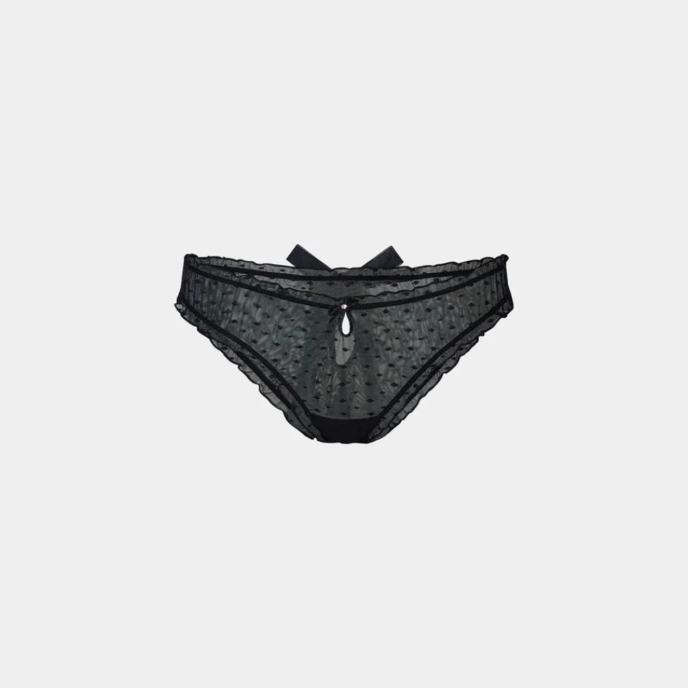Hot Polka Dot Brazilian Slip - Strings|Slips