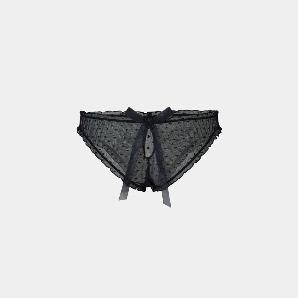 Hot Polka Dot Brazilian Slip - Strings|Slips