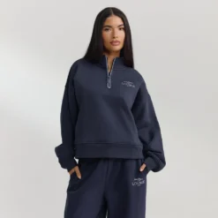 Hot Pullover mit Reißverschluss - Hoodies Und Sweatshirts