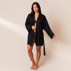 Discount Signature Satin-Morgenmantel - Pyjamas Sets