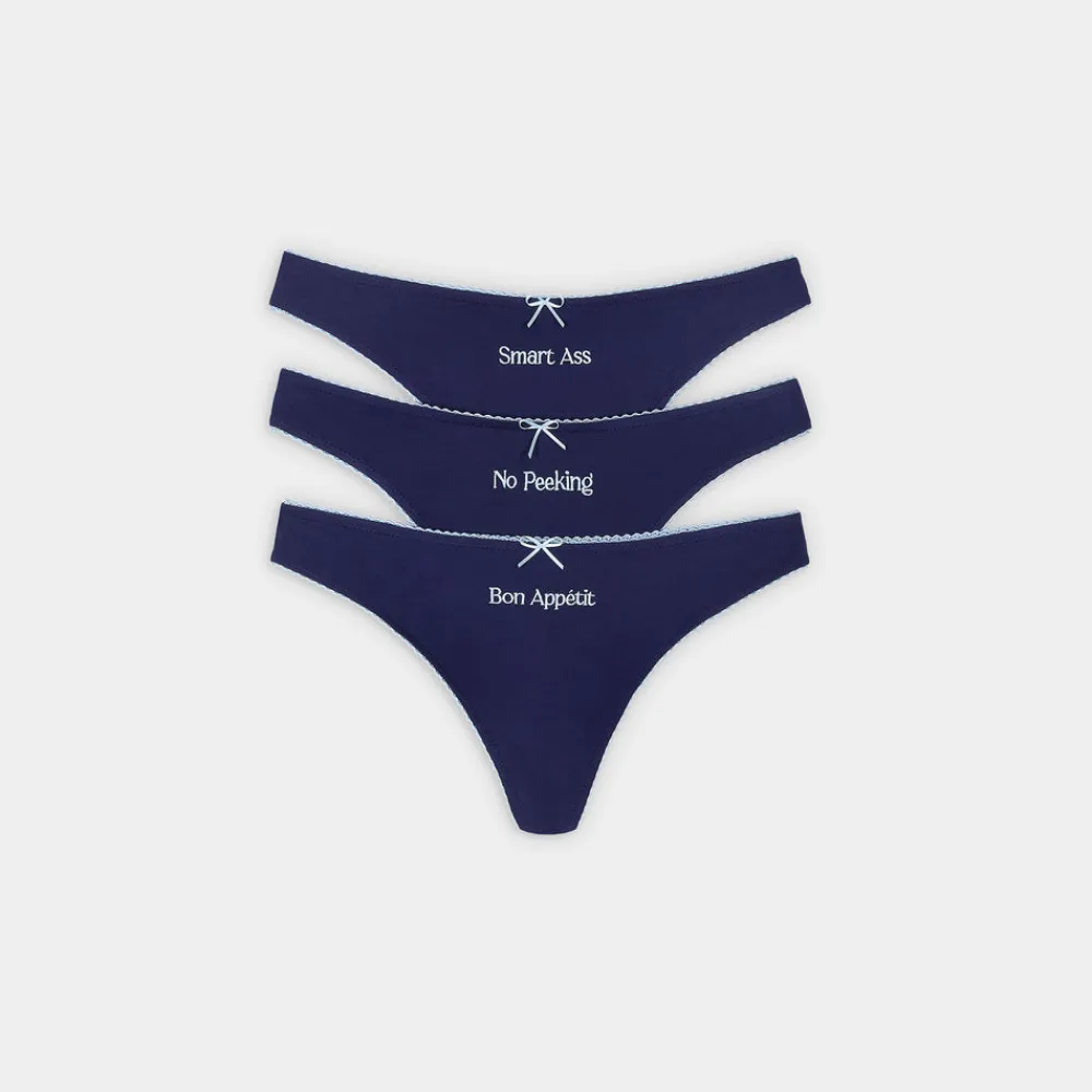 Hot Slogan Strings (3er-Pack) - Strings|Multipacks
