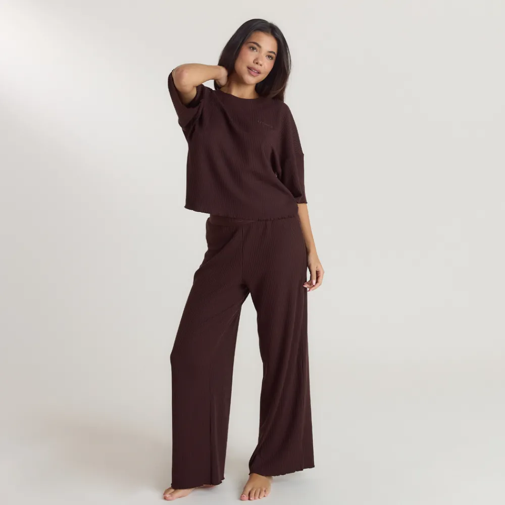 Outlet Soft Waffle Pyjama-Hose - Pyjamas Sets|Pyjama-Hosen