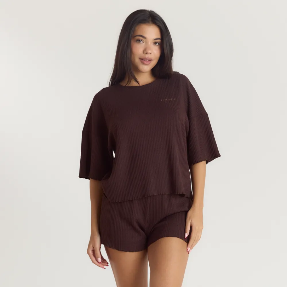Clearance Soft Waffle Pyjama Oberteil - Pyjamas Sets|Pyjama-Oberteile