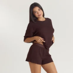 Clearance Soft Waffle Pyjama Oberteil - Pyjamas Sets|Pyjama-Oberteile