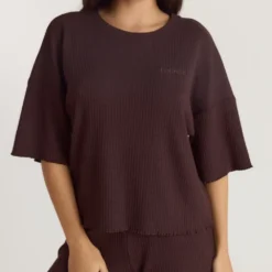 Clearance Soft Waffle Pyjama Oberteil - Pyjamas Sets|Pyjama-Oberteile