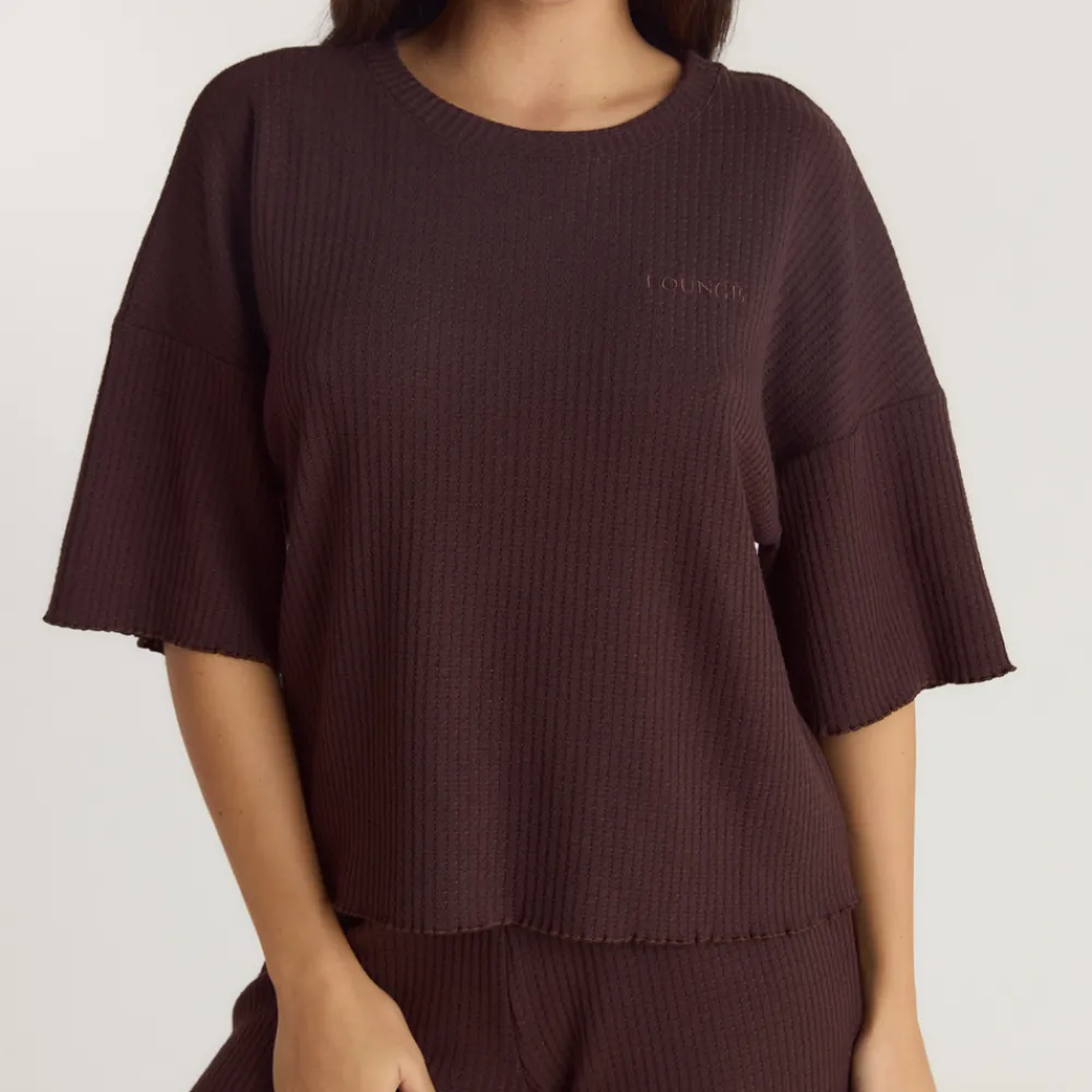 Clearance Soft Waffle Pyjama Oberteil - Pyjamas Sets|Pyjama-Oberteile