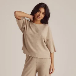 Sale Soft Waffle Pyjama Oberteil - Pyjamas Sets|Pyjama-Oberteile