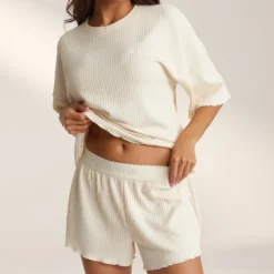 Best Soft Waffle Pyjama-Shorts - Pyjamas Sets|Pyjama-Hosen