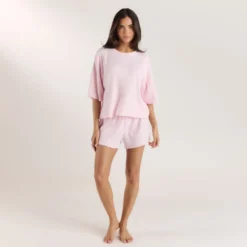 Clearance Soft Waffle Pyjama Shorts - Pyjamas Sets|Pyjama-Hosen