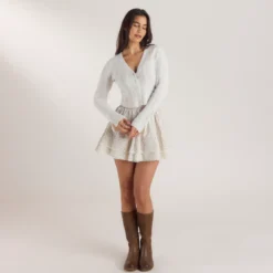 Sale Strickjacke mit Weitem Ärmel - Strickwaren|Pullis Und Strickjacken