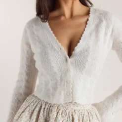 Sale Strickjacke mit Weitem Ärmel - Strickwaren|Pullis Und Strickjacken