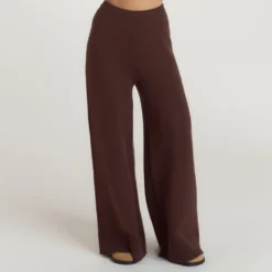 Clearance Strick-Jogginghose mit geripptem Saum - Hosen