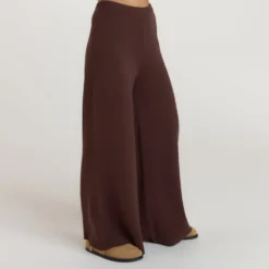 Clearance Strick-Jogginghose mit geripptem Saum - Hosen