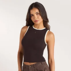 Best Strick-Vest Top - T-Shirts Und Oberteile|Strickwaren