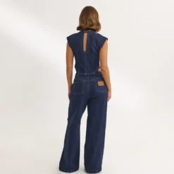 Clearance Tailliertes Denim-Oberteil - T-Shirts Und Oberteile
