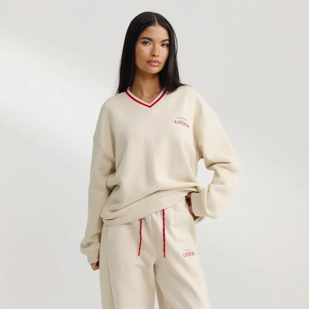 Online V-Neck Pullover - Hoodies Und Sweatshirts