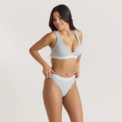 Sale Weiches Geripptes Push-Up Bralette - Ohne Bügel|Push-Up