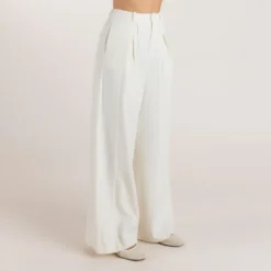 Sale Weite Hose mit Faltendetails - Hosen