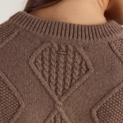 New Zopfmuster-Pullover - Hoodies Und Sweatshirts|Strickwaren