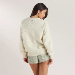 Clearance Zopfmuster-Pullover - Hoodies Und Sweatshirts|Strickwaren